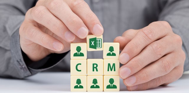 excel vs crm